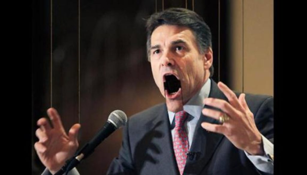 rick perry new world order puppet