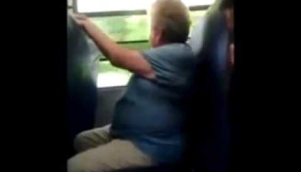 WTF! Teens Bullying 68 Year Old Woman On Bus