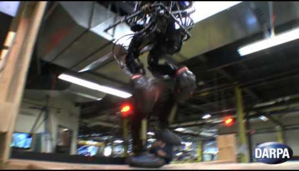 The Darpa Robot That Can Walk Up Stairs