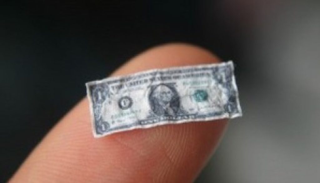 Shrinking dollar - buy silver
