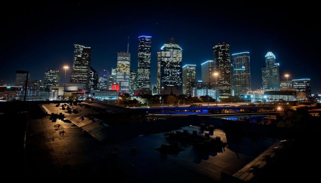 Houston Angle Shot