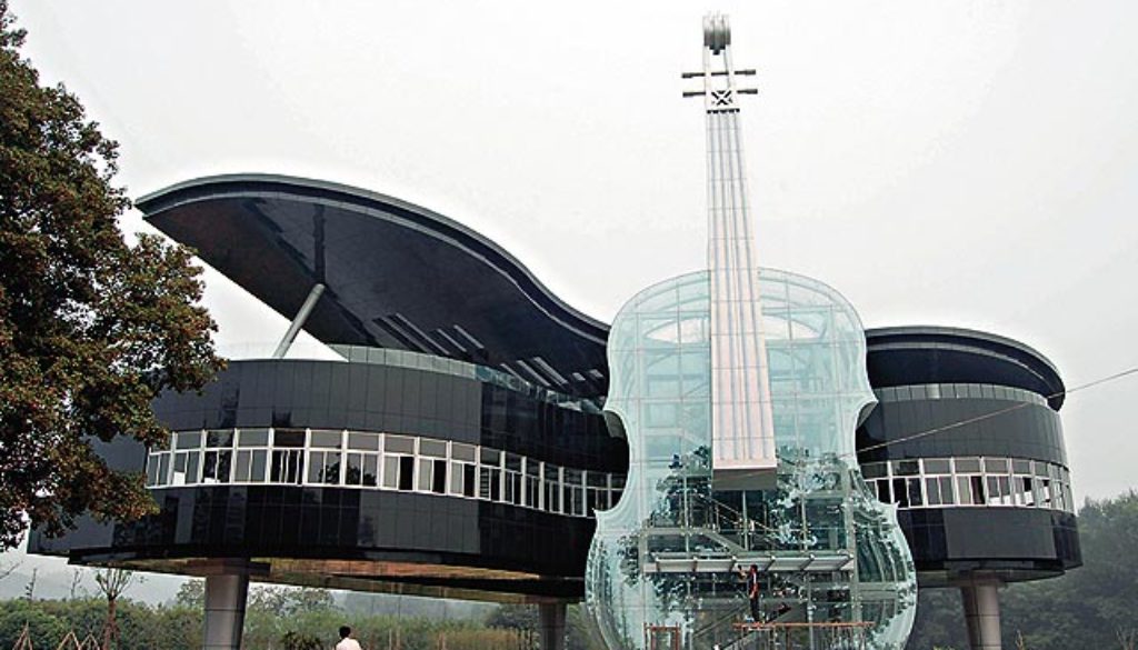piano house in Anhui China
